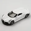 Dekorativa föremål Bugatti Alloy Car Model Sports Car Childrens Toy Car Decoration Collection Simulation Car with Box