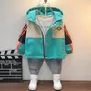 kids designer clothes boy outdoor jacket windbreaker dream zip up Spliced Jackets children coat