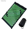 Esteras de yoga Spike Acupuntura Masaje Pie Mano Pad Alfombra Alfombra Almohada Masajeador Estrés Aliviar Relajación Espalda Dolor Cuerpo Accupression MatL240118