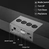 Boekenplankluidsprekers Bluetooth LED-licht 4D Surround-luidspreker Home Theater Geluidssysteem Computer Soundbar Voor TV Subwoofer Bedraad Stereo Sterke bas