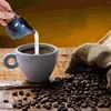Yemek takımı setleri seramik süt fincanı espresso ss aromalı krema konsantresi dağıtıcı seramikler kahve sürahi