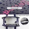 Shopping Bags Hot Sale Shopping Bag Jelly Handbag for Women Eco Friendly Flower Tote Shopping Bag Reusable Waterproof PVC Shoulder Shopper Bag Q240118