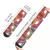 Men's Socks All Seasons Crew Stockings Vulva Colorful Pattern Harajuku Casual Long Accessories For Men Women Birthday Present