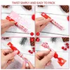 Bakningsverktyg Candy Packing Paper Nougat Wrapping Festive Sugar Wrapper Wedding Party Xmas Supplies Chinese Spring Festival Bag