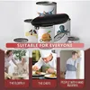 Auto Electric Can Opener Automatic Jar Openers Smooth Edge Hands Free Battery Operated for Almost Size Cans Kitchen Gadgets