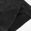 スカート女性セクシーなミディレザー秋冬冬の黒いハイウエストオフィスペンシルスリットスカートレディースサイズS-XXL