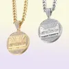 Łańcuchy Ostatni Wieczerza Big wisid Naszyjnik Zmocony Bling Złoty Kolor Jezus For Men Hip Hop Charm Bindchains4968031