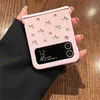 Handyhüllen Luxus Korean Hollow Out Stars Einfache Hülle für Galaxy Z Flip 5 5G Z Flip5 Flip4 Zflip3 Zflip4 Z Flip 4 Stoßfeste Abdeckung Funda J240118