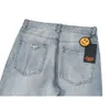 A Collection of 2022 Autumn Trendy Brand DREW Smiley Face Distressed Jeans for Both Men and Women in the Same Style FOG