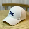 ボールキャップレディース野球キャップ高品質の夏の綿サンハットレターMCカジュアルハットkpop男性のためのスナップバック