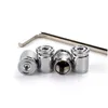 Wheel Bolt Nut 4pcs bil American Vaes stjälkar Vae Cap däck Stam Caps Aluminium Guard Against Theft Drop Delivery Mobiles Motorcyklar DHEPW