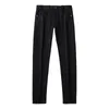 Męski projektant dżinsów Spring i Autumn Xintang New Black for Men Slim Fit Małe stopy Elastyczna europejska marka mody Casual Long Pants 19q6