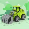 Electric/RC Car 1PC Pull Back Car Toys Retro Classic Vehicle Engineering Models Cars Excavator Crane Bulldozer Roller Ambulance Kids ToysvaiduryB