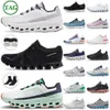 2024 novos sapatos femininos designer sapatos mulheres cloudnova cloudmonster homens treinadores triplo preto branco rocha ferrugem marinho azul amarelo verde tênis esportivos