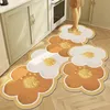 Super Absorbent Kitchen Floor Mat Diatom Mud Pad Bath AntiSlip Carpet Mats Wipeable Wash Long Strip 240117