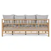 Camp Furniture Teak Garden Sofa Quality Wooden Spindle Outdoor Sofa's - Gayatri