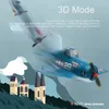 WLtoys XK A500 RC Aereo QF4U Fighter Macchina a quattro canali A250 A200 Aerei telecomandati 6G Modalità Fighter Giocattoli per adulti 240117