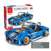 Blokken Originele Technische Mustang Shelby Supercar Sport Racing Bouwstenen Model Bakstenen Kinderen Assemblage Voertuig Sets Jongens Speelgoed GeschenkenL231223