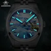 Altri orologi ADDIESDIVE Nuovo orologio meccanico da uomo quadrante Glacier NH35 Bubber Mirror 100m DivBusiness orologio automatico orologio da polso luminoso J240118