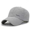 Casquettes de baseball Hommes Femmes Sport de plein air Baseball Mesh Breather Chapeau Visière de course Casquette à séchage rapide Protection Sunhat Gommage Unisexe Chapeaux Gorra