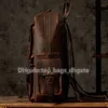 10A+ High quality bag Head Handmade Large Crazy Horse Cowhide Leather Backpack Capacity for Men's Layer Genuine Travel with Computer British