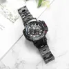 Cinturino per orologio in acciaio inossidabile e lega per Casio GPW1000 GPW 1000 240117