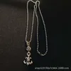 2024 Designer Merk Cross Ch Ketting voor Vrouwen Luxe Chromes Bloem Bal 925 Zilveren Oude Klassieke Ster Heren Trui Keten hart Mannen Sieraden Hanger Neckchain Dxvt