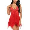 Robes décontractées Femmes V-Col Dentelle Sling Robe Courte Sans Manches Lâche Slip Sous Vacances Dames Été Dos Nu Plus Taille Boutique