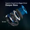 Écouteurs Arikasen A6 Écoute Bluetooth sur les écouteurs sans fil confortables Microphone Bass Bass 3D Sound stéréo Bluetooth 5.0 casque