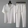2024 T-shirty Pants Summer Sportswear S-4xl Casual Sets 2024 Jogger Męskie dresy mody Szybkie suszanie 240117