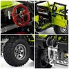 Modellbausätze J902 Hightech-RC-Automodell Der Moc-5140 Jeeped Wranglers Rubicon Set Montagebausteine Ziegel Spielzeug Kinder WeihnachtsgeschenkeL231223