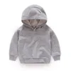 Kids Girls Boys Hoodies Outerwear White Red Yellow Black Grey Hooded Girls Boys Sweatshirt Kids Clothes for 3 4 6 8 10 Years 240117