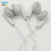 Headphones White Cheapest Disposable Earphones Economical Stereo Inear Headphones In Schools Gyms Hotels Motor Coaches 200pcs/lot
