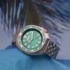 Other Watches KARAJAN Turtle Abalone Stainless Steel Diving Mens Wth NH35 Automatic ment 200m Waterproof Resistance Ceramic Bezel Q240118