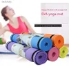 Yogamatten 4MM Yogamat Antislip Tapijt Pilates Gym Sport EVA Dikke Duurzame Yogamat Antislip Oefening Fitness Pad Mat OefenmattenL240118