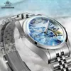 Altri orologi ADDIESDIVE Nuovo orologio meccanico da uomo quadrante Glacier NH35 Bubber Mirror 100m DivBusiness orologio automatico orologio da polso luminoso J240118