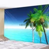 Tapisseries beaux paysage naturel tapisserie mur suspendu plage picine tapis camping tente couchage tampon à la maison feuille de lit h240514