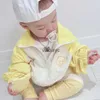 Jackets 2024 Spring New Baby Long Sleeve Solid Zipper Jacket ldren Patchwork Coat Infant Girl Cute Bear Embroidery Cardigan Clothes H240508