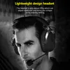 Hörlurar/headset för somic GS609 Gaming Headset 2.4G Trådlösa hörlurar 3,5 mm Wired HiFi Music Earphones med mikrofon för PC Laptop Gamer