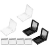 Butelki do przechowywania 1set cień do powiek Organizator Tray Sub Containers Practical Cosmetics Organizatorzy