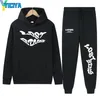 Yiciya Pant Sets Sweter i spodnie Y2K Bluza z kapturem dwuczęściowy zestaw streetwear jesienne zimowe dresy dla kobiet mody 240117