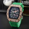 The New Bucket Watch Fashion New New Tiktok Quartz Multifunction's Man's Vibrato