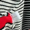 11001 2024 подиумный летний брендовый свитер в одном стиле с рукавами 3/4 с круглым вырезом, модная одежда, женская одежда высокого качества weilanG708