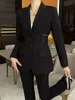 Luxury women's suits coat Blazers waist bag designer jacket fashion classic lady slim temperament coat color black Women's Clothing