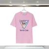 CASA TSHIRT MENS DESIGNER TSHIRTS WOMENS CASA BLANCA LUXURY SHIRTトップファッションCASA BLANC TEE