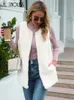 Relish Noles Casual Solid Fluffy Gilet senza maniche Teddy Coat 2023 Autunno Inverno in Regular Fit Outwear Cappotti 240117