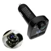 Autolader 500D Fm X8 Zender Aux Modulator Draadloze Bluetooth Handen Universele Kit Audiospeler Met 3.1A Snel opladen Dual Usb D Dhgeb