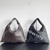 Hop Venetaabottegas Dames Designer Tas voor Dames Luxe Handtas 10a Topkwaliteit Hobo Onderarmtas Nappaleer Volledig Handgemaakte Stiksels Schoudertas Werk Casua