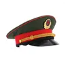 Berets Vintage Hat Carnivals Kids Soldier Stage Performances Military Show Teens Cosplay Party