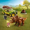 LEGO Jurassic Park Triceratops Research 76959 Jurassic World Spielzeugbauset, lustiges Geburtstagsgeschenk für Kinder ab 8 Jahren, mit einem baubaren Ford Explorer-Autospielzeug